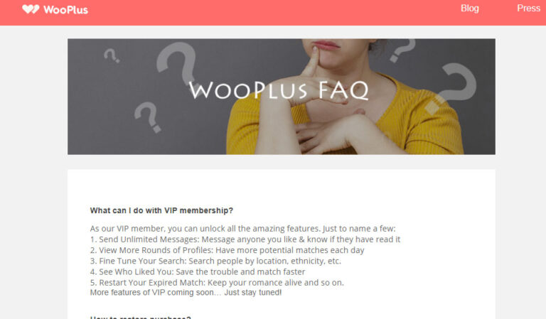 Recensione WooPlus: uno sguardo più da vicino alla popolare piattaforma di incontri online