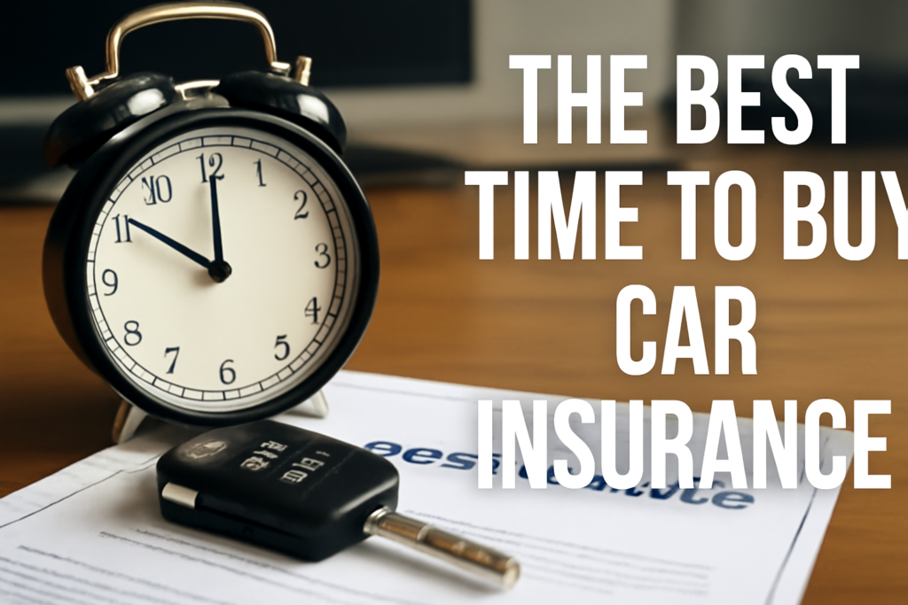 When is The Best Time To Buy Car Insurance—And How Can I Avoid Overpaying buy car insurance